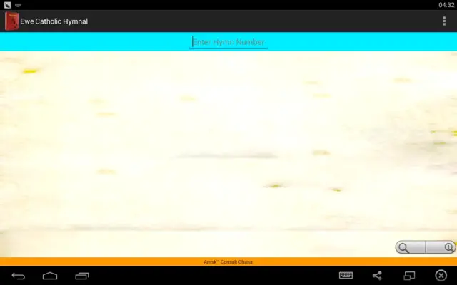 Ewe Catholic Hymnal android App screenshot 0